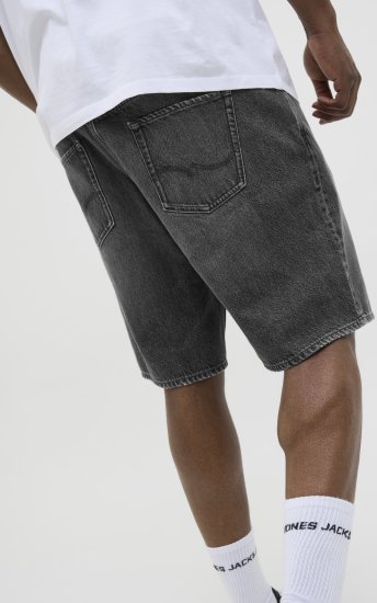 Jack & Jones Tony Original Denim Shorts Black - Шорти - мъжки къси панталони големи размери