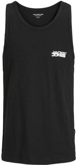 Jack & Jones Sago Tank Top Black - Тениски - мъжки тениски големи размери