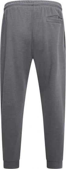 Kam Jeans 240 Textured Interlock Jog Pants Charcoal - Спортни панталони & Kъси панталони - мъжки спортни панталони големи размери