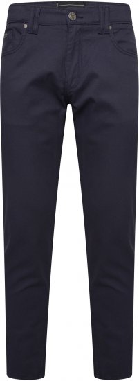 Kam Jeans 265 5 Pocket Weave Stretch Pants Navy - Дънки и панталони - мъжки Дънки и панталони големи размери