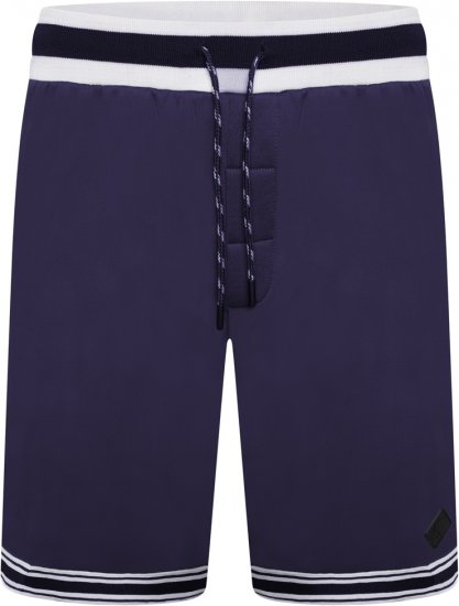 Kam Jeans TS005 Retro Tracky Set (Shorts/Sleeveless Hoodie) Navy - Анцузи - "мъжки анцузи големи размери "