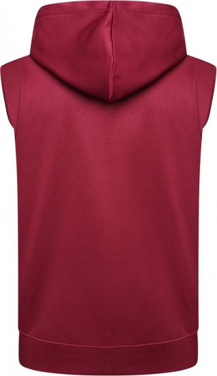 Kam Jeans TS006 Retro Pannelled Tracky Set (Shorts/Sleeveless Hoodie) Red - Анцузи - "мъжки анцузи големи размери "