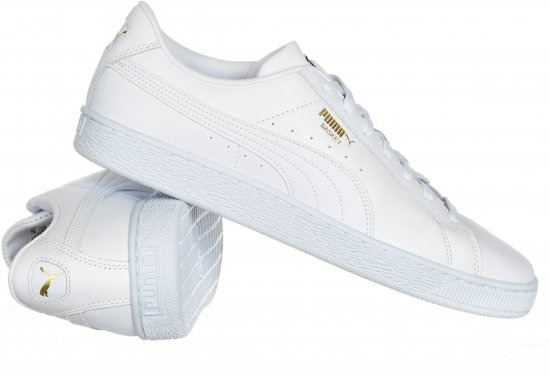 Puma Basket Classic XXI Sneakers White - Мъжки oбувки 40-52 - 