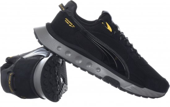 Puma Wild Rider Blk NJR Sneakers Black - Мъжки oбувки 40-52 - 
