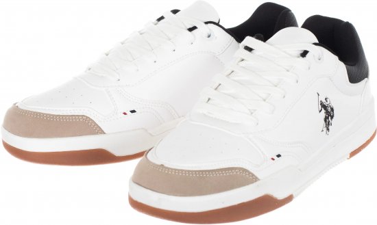 U.S. POLO ASSN. Steve - Men's Sneakers White - Мъжки oбувки 40-52 - 
