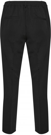 Kaffe Curve Sakira Дълъг панталон Дълбоко черно - Дамски Дънки & Панталони в Големи Размери – Plus Size - 