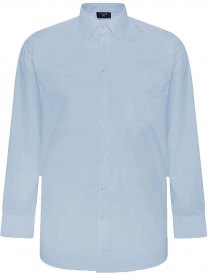 Espionage SH150 Plain Long Sleeve Shirt Blue - Ризи с дълги ръкави - 