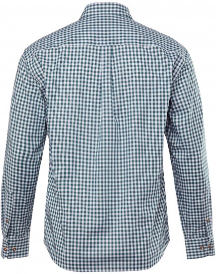 JP1880 Shirt Checked Traditional Long Sleeve Jade - Празнично облекло - Празнично облекло – За да празнувате стилно и удобно