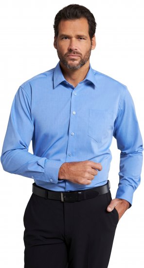 JP1880 Shirt Business Comfort Fit Light Blue TALL - МЪЖКО ОБЛЕКЛО MT-6XLT - дрехи за високи мъже