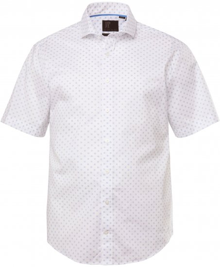 JP1880 Business Modern Fit Short Sleeve Shirt TALL Off-White - TALL Ризи - 