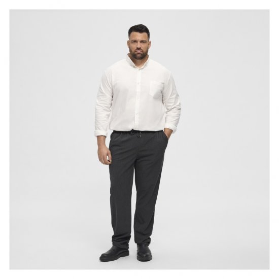 North Latitude Oxford Shirt White - Ризи - мъжки ризи големи размери