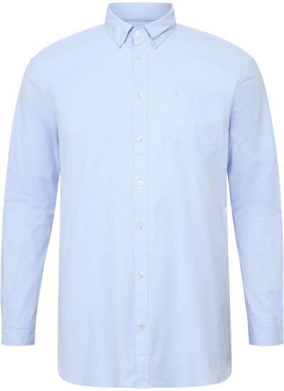 North Latitude Oxford Shirt Light Blue - Ризи - мъжки ризи големи размери