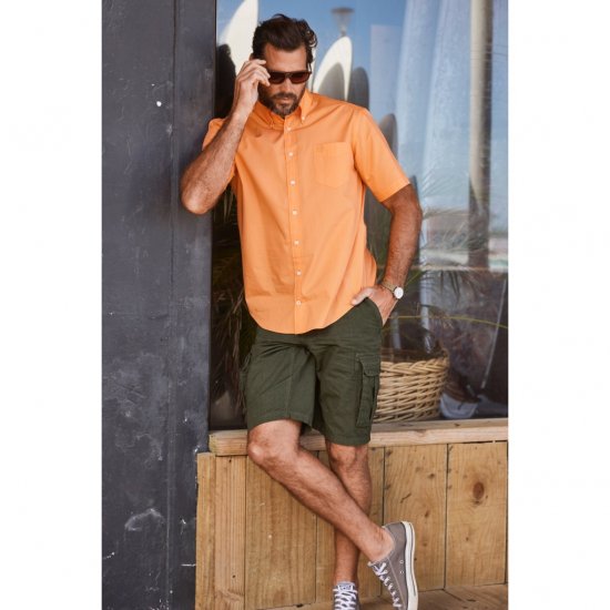 JP1880 Shorts Cargo Bermuda Dark Olive - Шорти - мъжки къси панталони големи размери