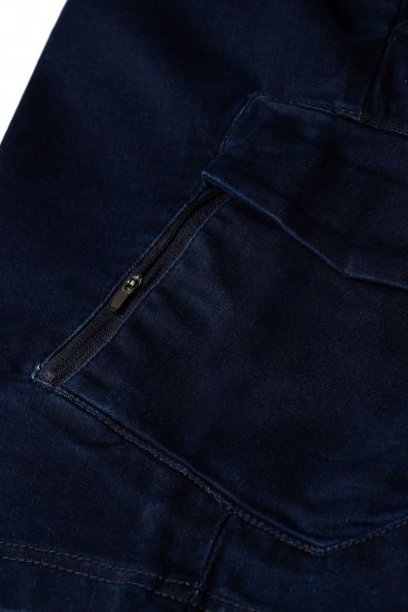 Espionage LW166 Cargo Shorts Indigo - Шорти - мъжки къси панталони големи размери