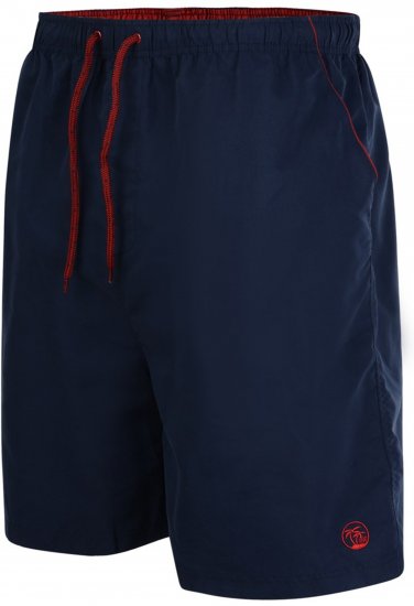 Espionage SW040 Plain Swimshorts Navy - Бански шорти - мъжки бански големи размери