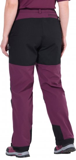 Ulla Popken HYPRAR Multifunctional Durable Inset Trekking Pants Dark Cherry Dark Cherry - Дамски Дънки & Панталони в Големи Размери – Plus Size - 