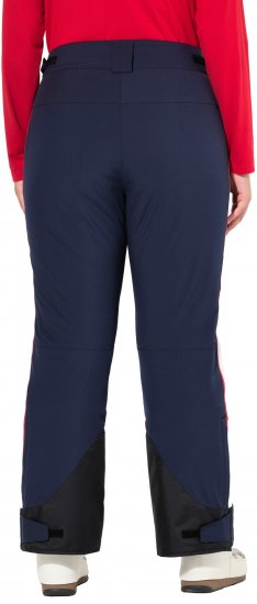 Ulla Popken Performance Trousers Waterproof Zip Pockets Snow Gaiter Navy - Дамски Дънки & Панталони в Големи Размери – Plus Size - 