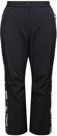 Ulla Popken Hyprar Functional Trousers Waterproof Velcro Closure Snow Gaiter Black - Дамски Дънки & Панталони в Големи Размери – Plus Size - 