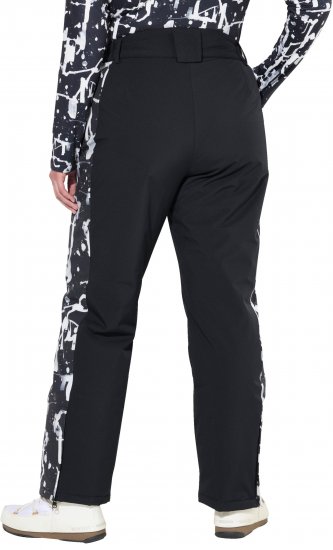 Ulla Popken Hyprar Functional Trousers Waterproof Velcro Closure Snow Gaiter Black - Дамски Дънки & Панталони в Големи Размери – Plus Size - 