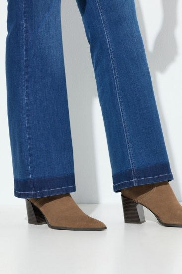 Ulla Popken Stretch Fit Bootcut Jeans Blue Denim - Ulla Popken - Ulla Popken макси дрехи
