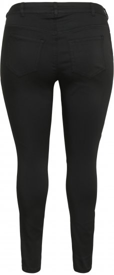 Kaffe Curve Lena Slim Jeans Black Deep - Дънки - 