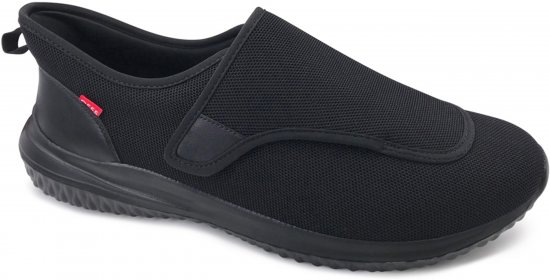 D555 Shelvey Kingsize Open Top Knitted Shoe Black - Маратонки - 