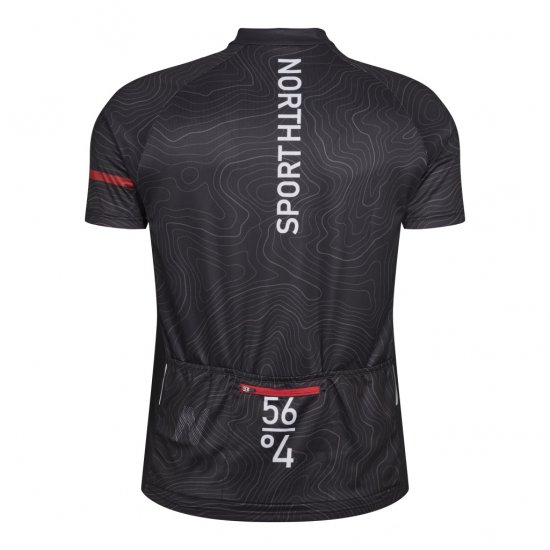 North Latitude Sport Bike Shirt Black - Колоездачни дрехи - 