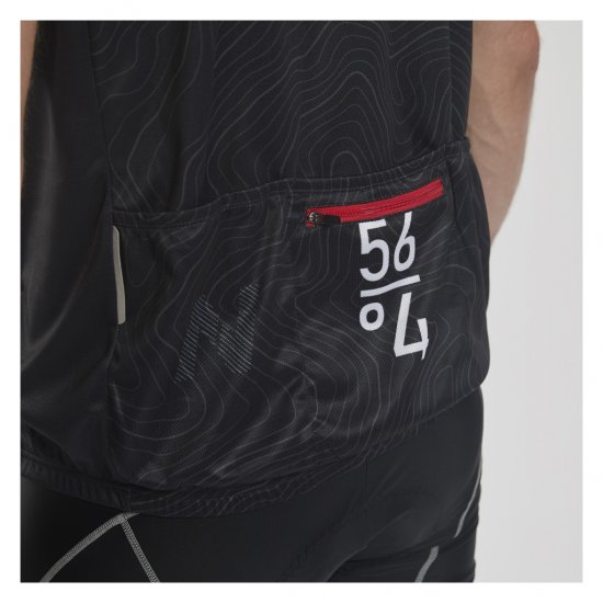 North Latitude Sport Bike Shirt Black - Колоездачни дрехи - 