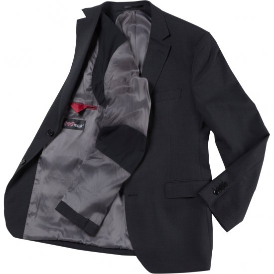JP1880 Classic Two Button Stretch Suit Jacket Grey - Костюми - мъжки костюми големи размери