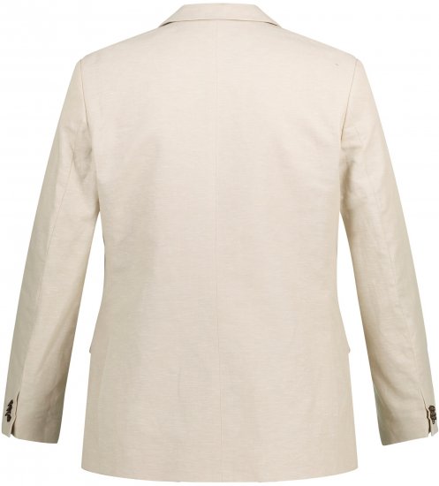 JP1880 Kos Linen Blend Jacket Sand - Костюми - мъжки костюми големи размери