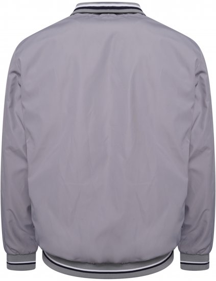 Kam jeans 444 Premium Harrington Jacket Silver - Якета - мъжки якета големи размери