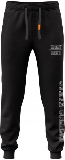Motley Denim Lyon Sweatpants Black - Спортни панталони & Kъси панталони - мъжки спортни панталони големи размери