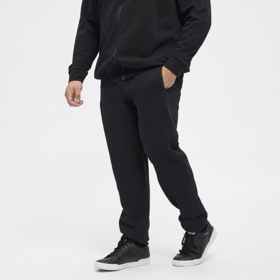 North Latitude Denim Sweatpants Black - Спортни панталони & Kъси панталони - мъжки спортни панталони големи размери