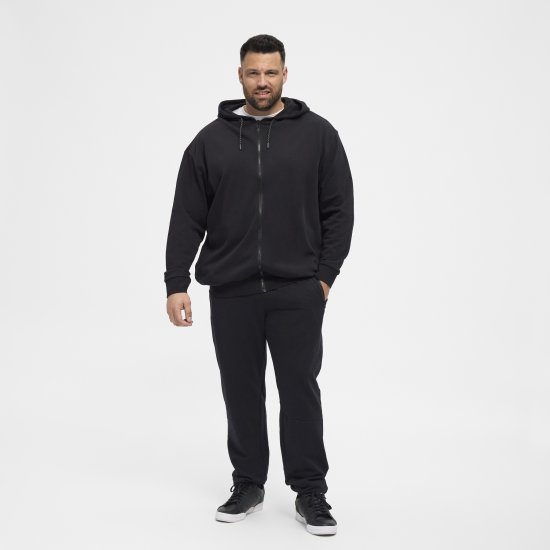 North Latitude Denim Sweatpants Black - Спортни панталони & Kъси панталони - мъжки спортни панталони големи размери