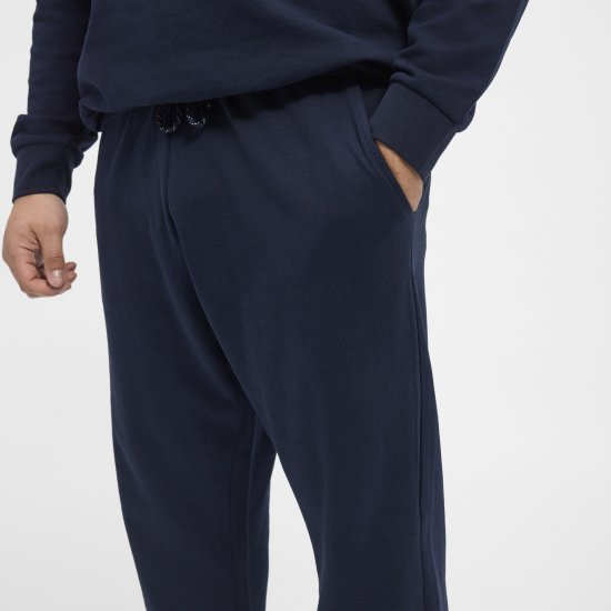 North Latitude Sweatpants Navy Blue - Спортни панталони & Kъси панталони - мъжки спортни панталони големи размери