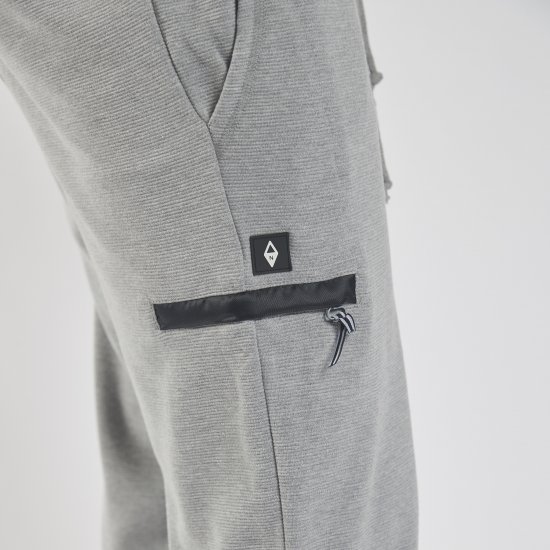 North Latitude Ottoman Sweatpants Mid Grey - Спортни панталони & Kъси панталони - мъжки спортни панталони големи размери
