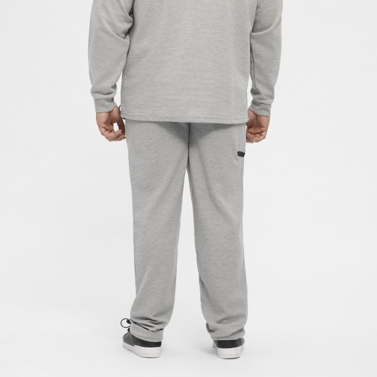 North Latitude Ottoman Sweatpants Mid Grey - Спортни панталони & Kъси панталони - мъжки спортни панталони големи размери