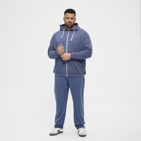 North Latitude Sweat Trousers Blue Melange - Спортни панталони & Kъси панталони - мъжки спортни панталони големи размери
