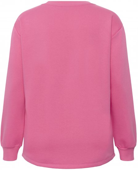 Kaffe Curve Sus Sweatshirt Pink Power - Суитшърти - 