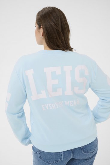 Kaffe Curve Mila Sweatshirt Nantucket Breeze Blue - Суитшърти - 