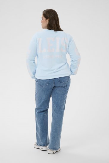 Kaffe Curve Mila Sweatshirt Nantucket Breeze Blue - Суитшърти - 