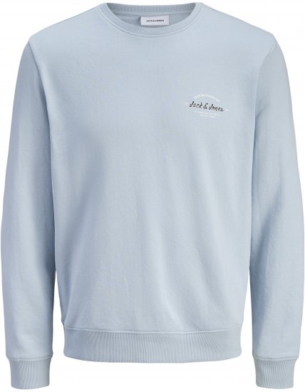 Jack & Jones Brandon Sweatshirt Blue - Суичъри & cуичъри с качулка - мъжки суичъри големи размери