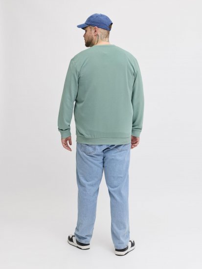 Jack & Jones Brandon Sweatshirt Turquoise - Суичъри & cуичъри с качулка - мъжки суичъри големи размери