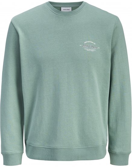 Jack & Jones Brandon Sweatshirt Turquoise - Суичъри & cуичъри с качулка - мъжки суичъри големи размери