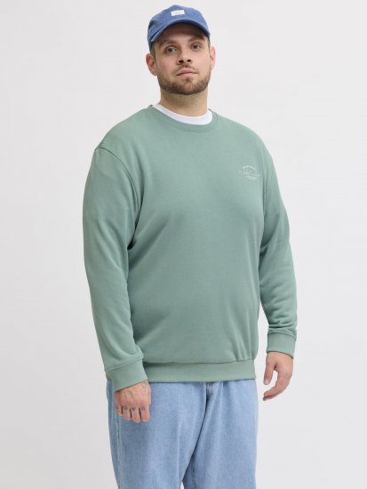 Jack & Jones Brandon Sweatshirt Turquoise - Суичъри & cуичъри с качулка - мъжки суичъри големи размери