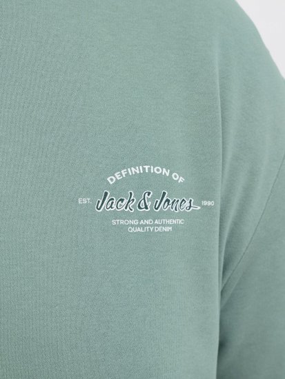 Jack & Jones Brandon Sweatshirt Turquoise - Суичъри & cуичъри с качулка - мъжки суичъри големи размери