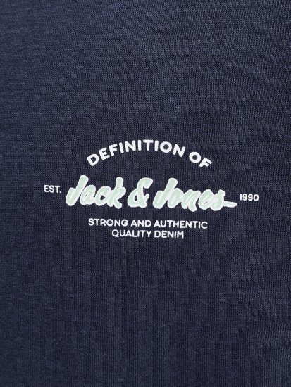 Jack & Jones Brandon Sweatshirt Navy - Суичъри & cуичъри с качулка - мъжки суичъри големи размери
