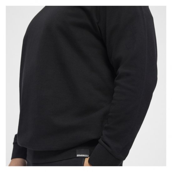 North Latitude Crew Neck Sweatshirt Black - Суичъри & cуичъри с качулка - мъжки суичъри големи размери