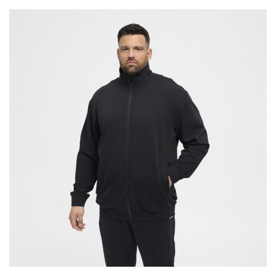 North Latitude Full-Zip Sweatshirt Black - Суичъри & cуичъри с качулка - мъжки суичъри големи размери