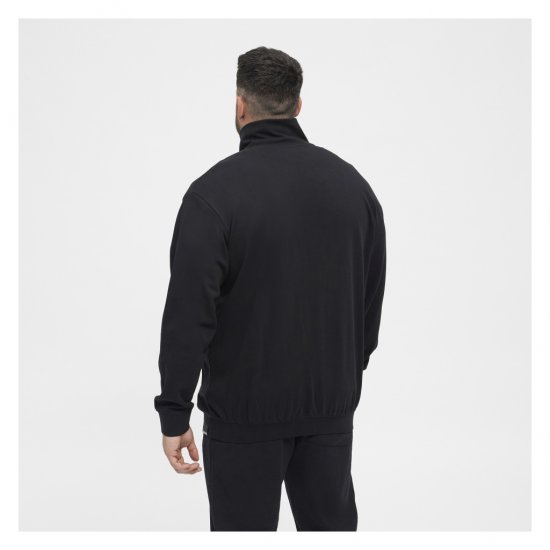 North Latitude Full-Zip Sweatshirt Black - Суичъри & cуичъри с качулка - мъжки суичъри големи размери